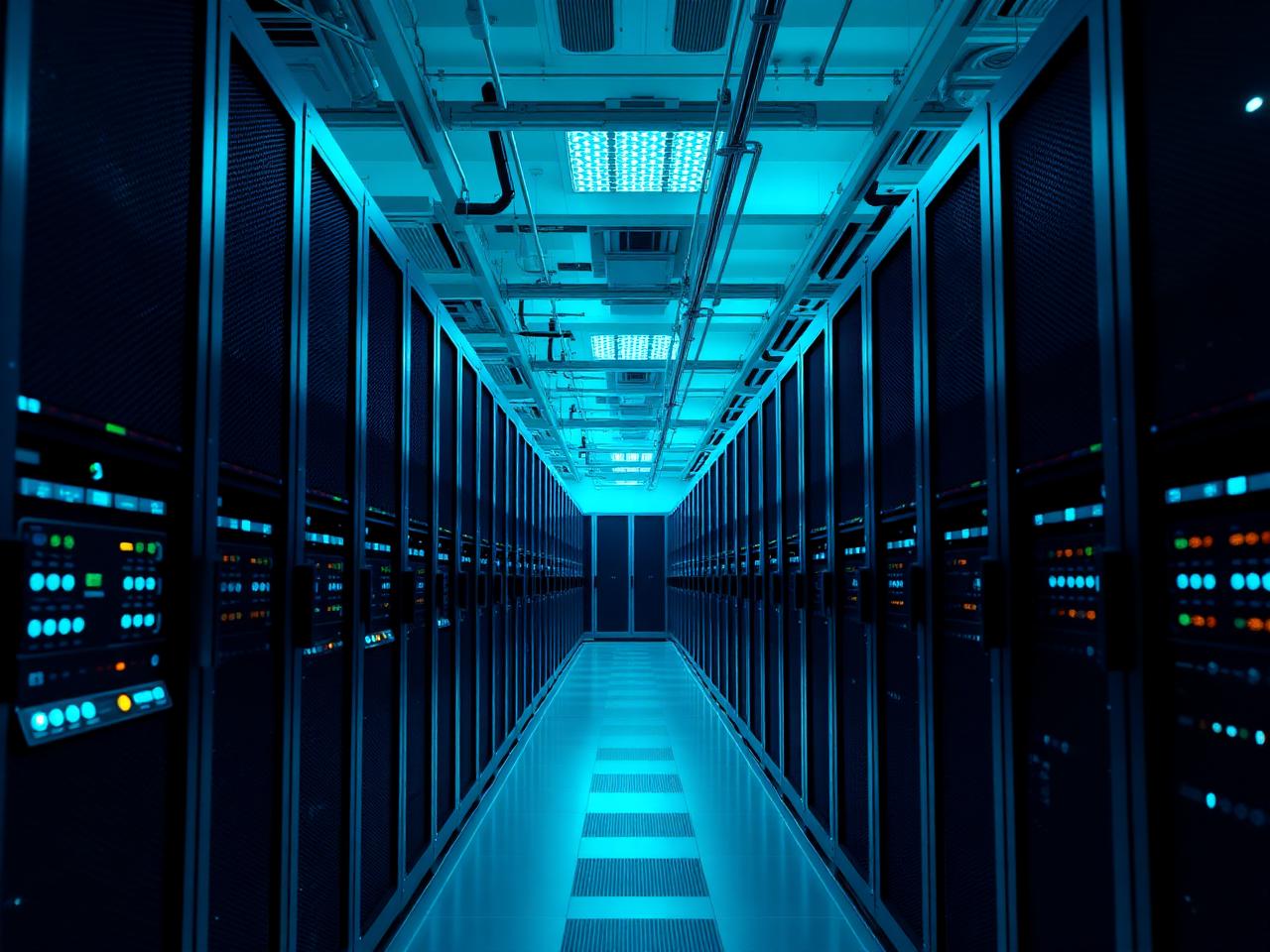 Rechenzentrum mit Backup-Systemen in Deutschland